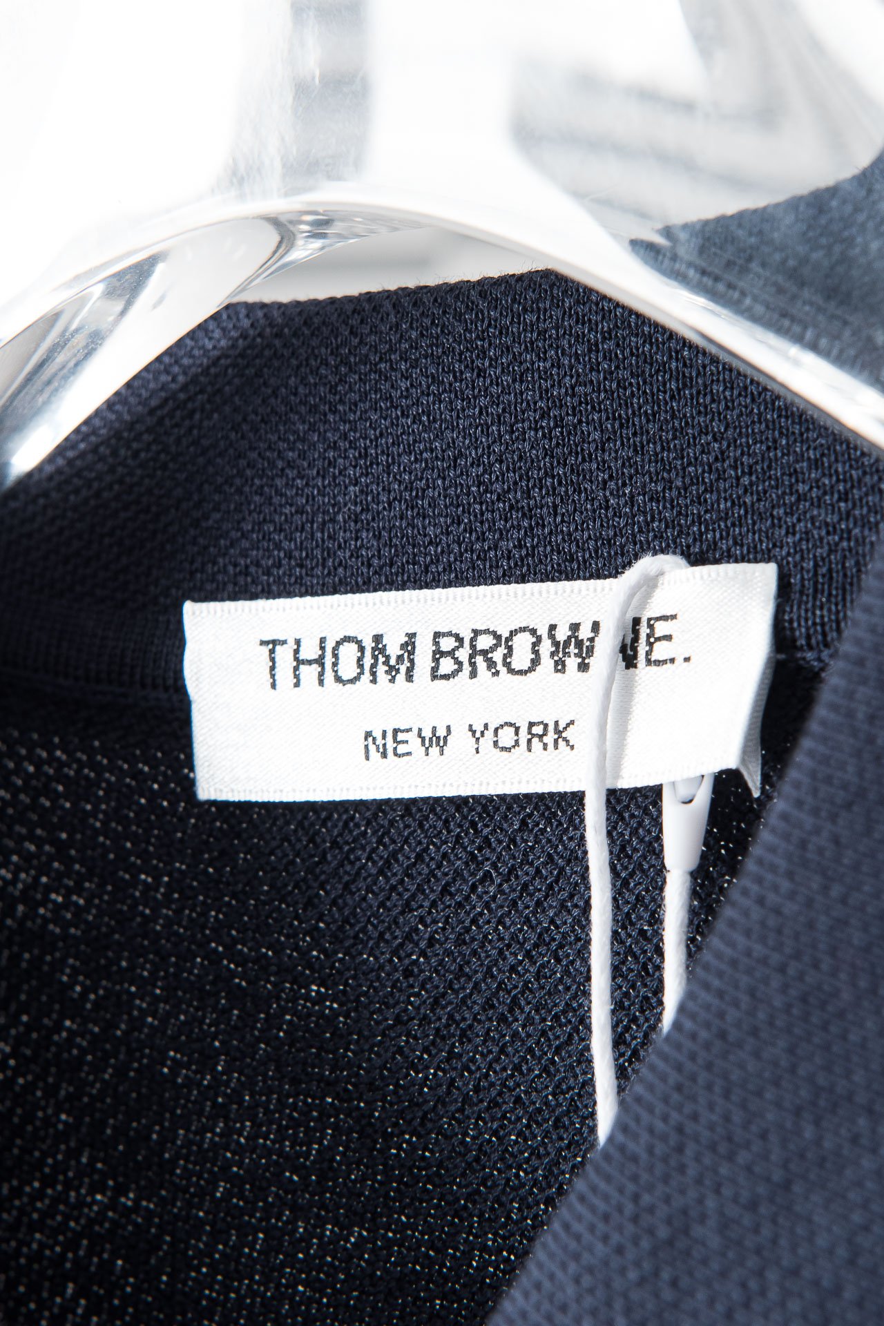 高仿服裝Thom Browne2024針織翻領短袖Polo衫