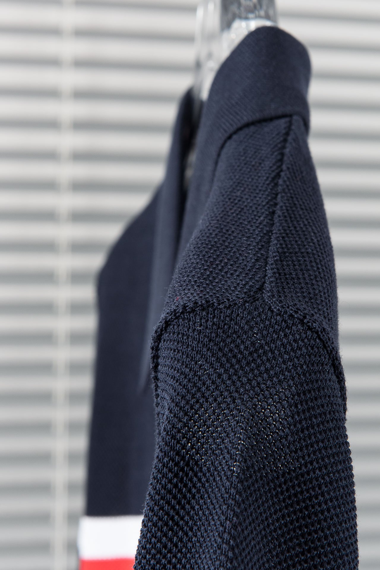 高仿服裝Thom Browne2024針織翻領短袖Polo衫