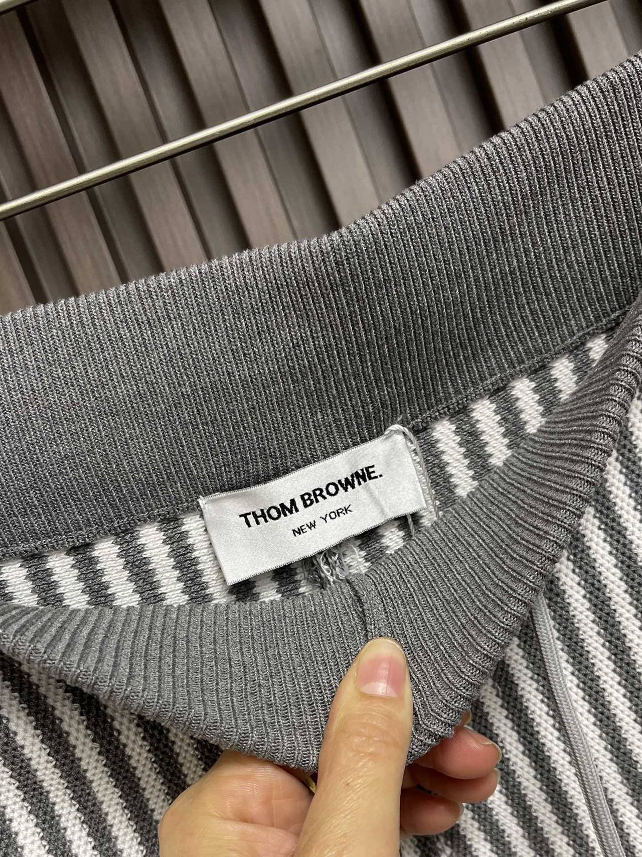 Thom Browne TB高仿褲子針織新款五分褲男裝