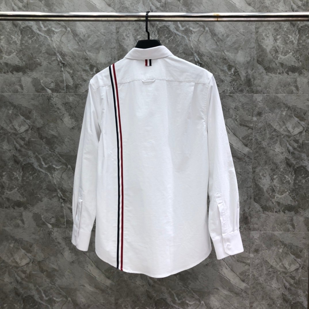 頂級原單湯姆佈朗精品服裝高仿男裝襯衣長袖襯衫