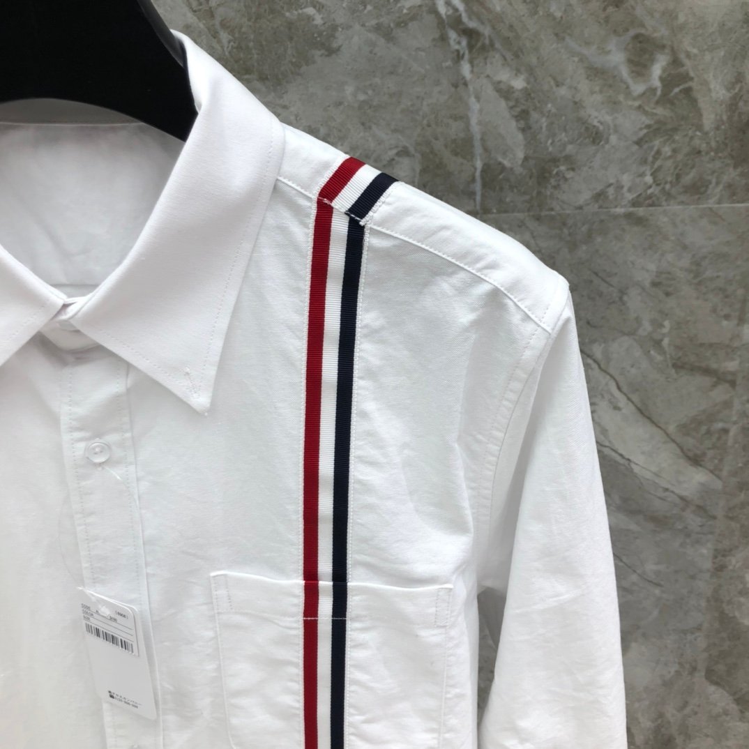 頂級原單湯姆佈朗精品服裝高仿男裝襯衣長袖襯衫