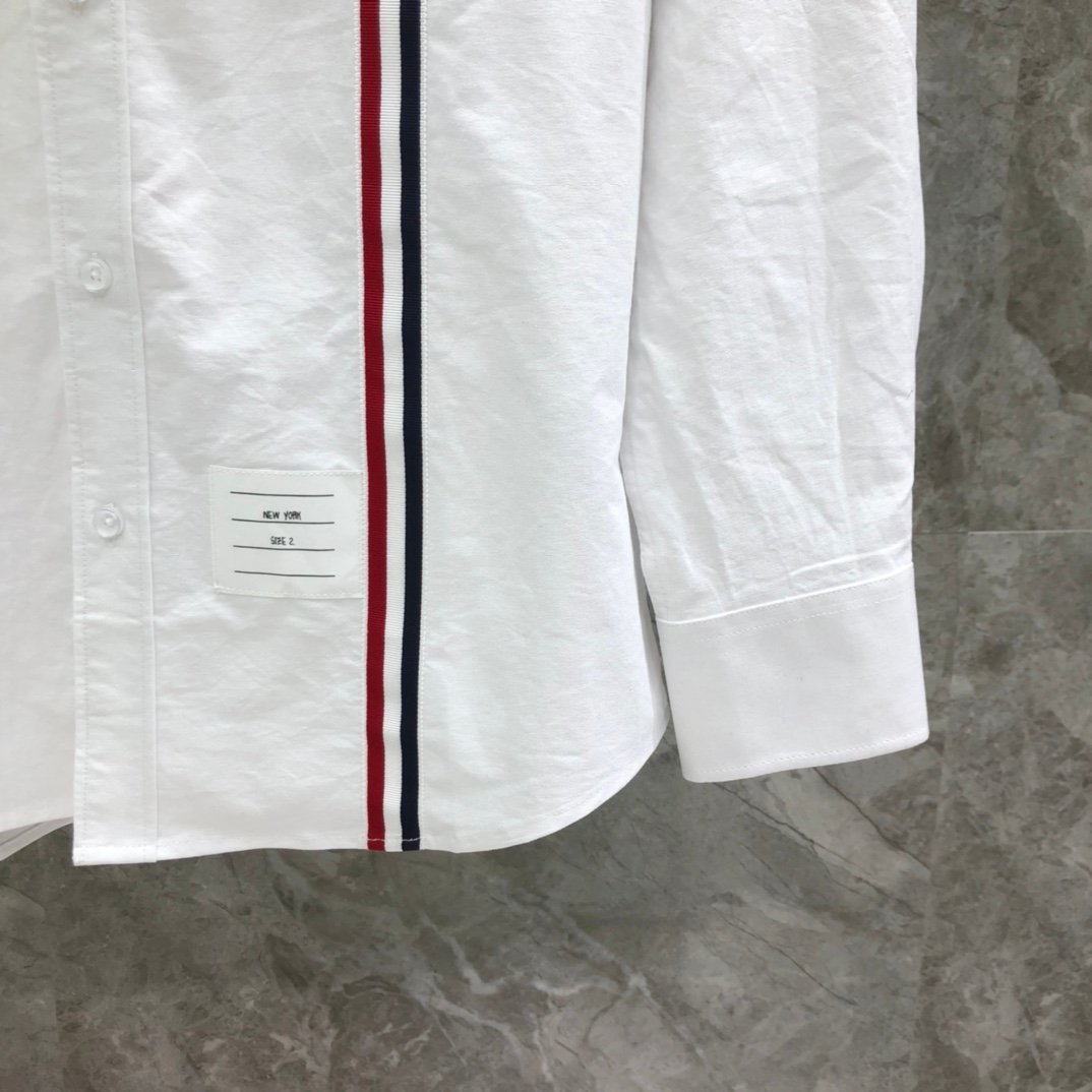 頂級原單湯姆佈朗精品服裝高仿男裝襯衣長袖襯衫