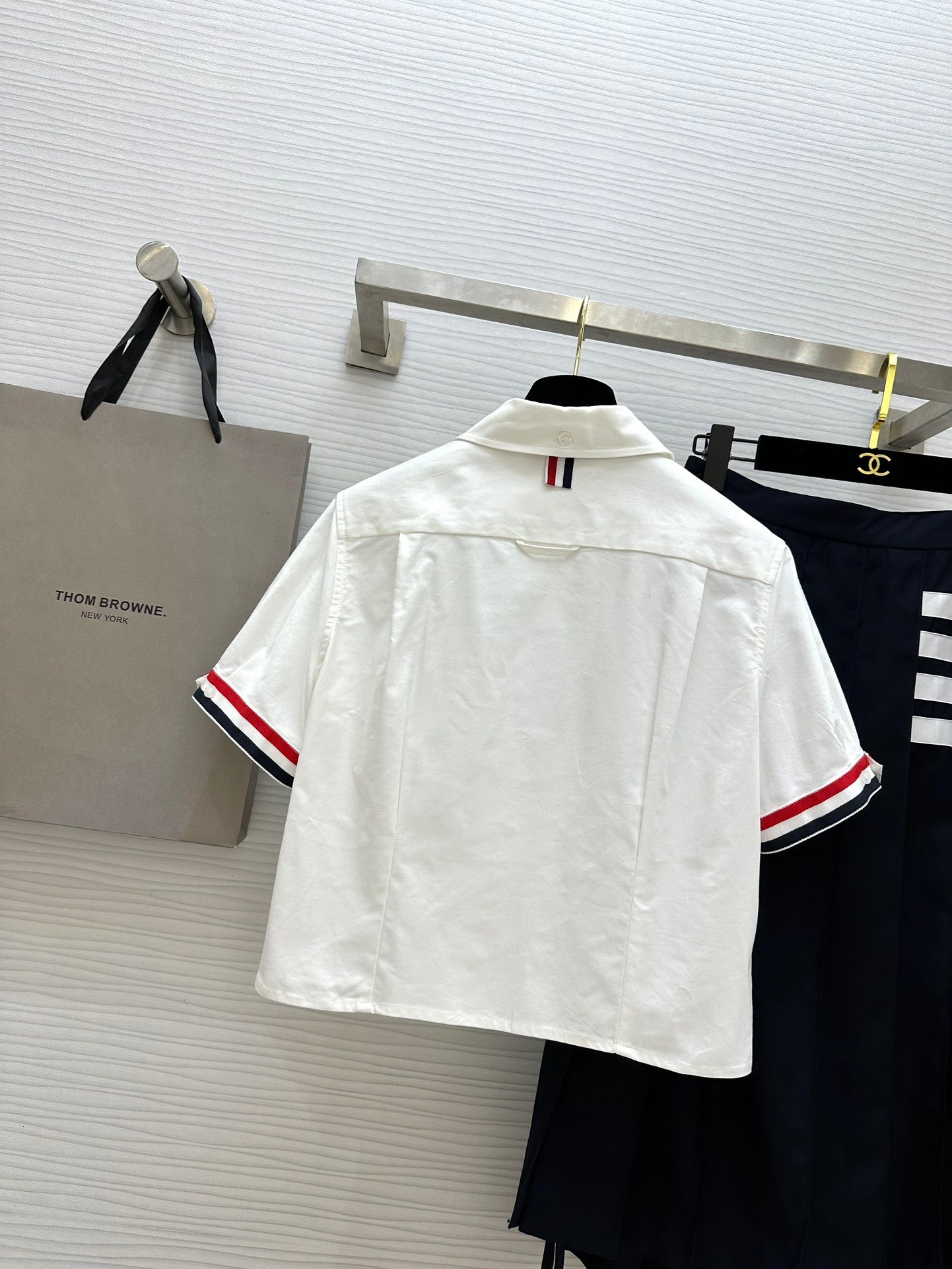 頂級精品湯姆佈朗衣服男女同款翻領T恤衫