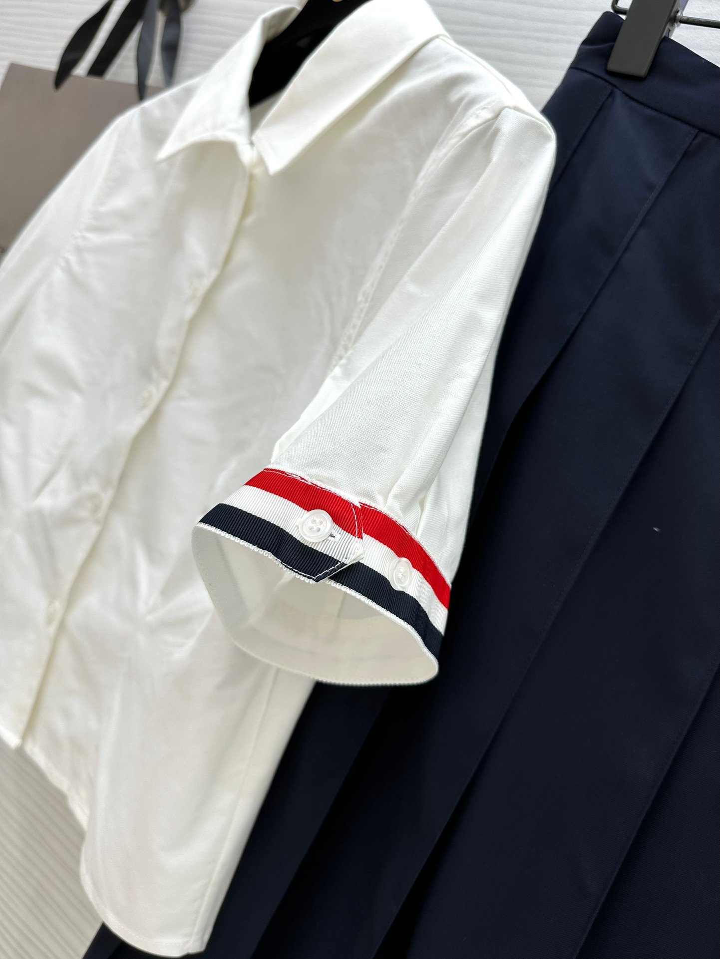 頂級精品湯姆佈朗衣服男女同款翻領T恤衫