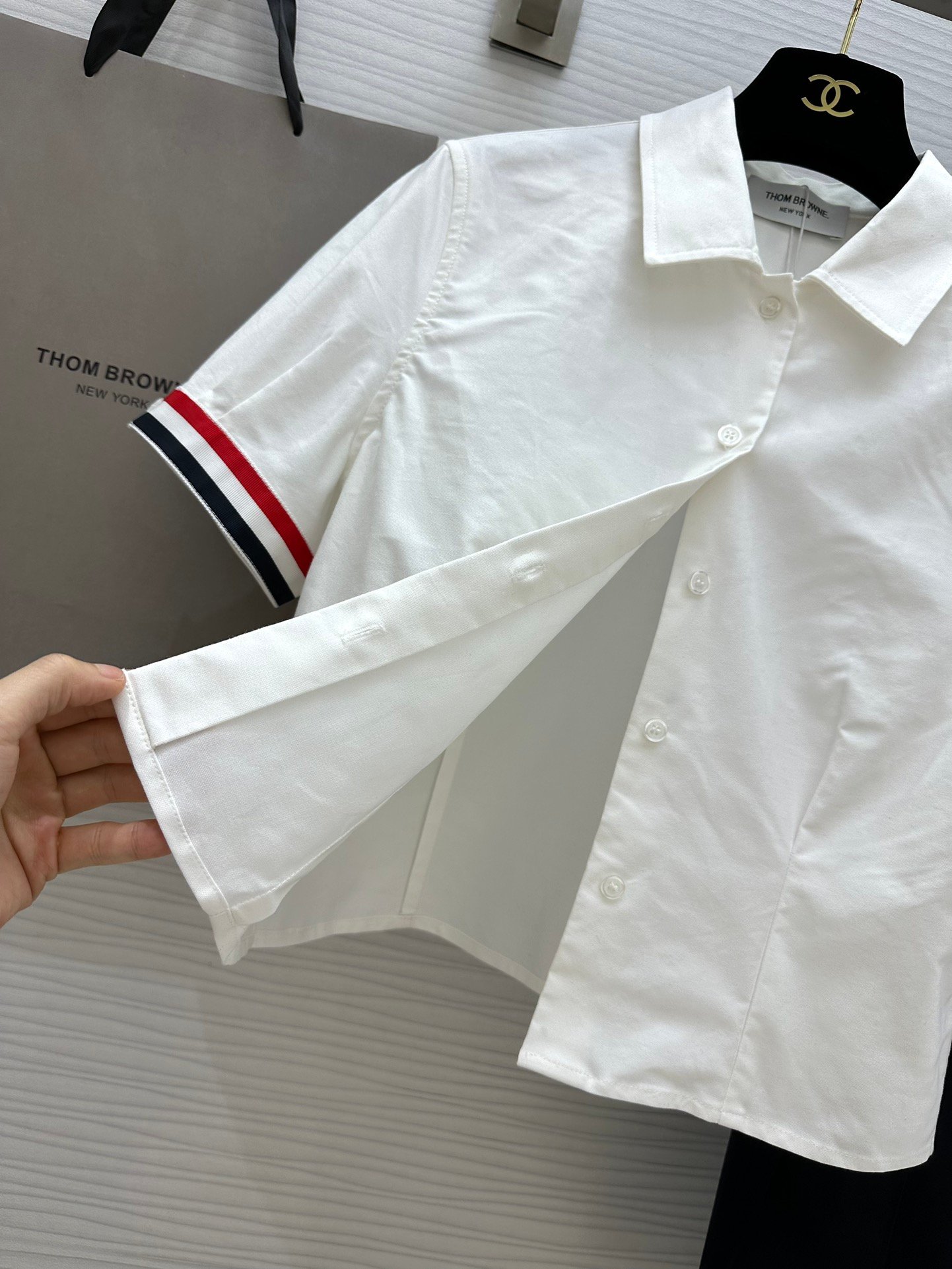 頂級精品湯姆佈朗衣服男女同款翻領T恤衫