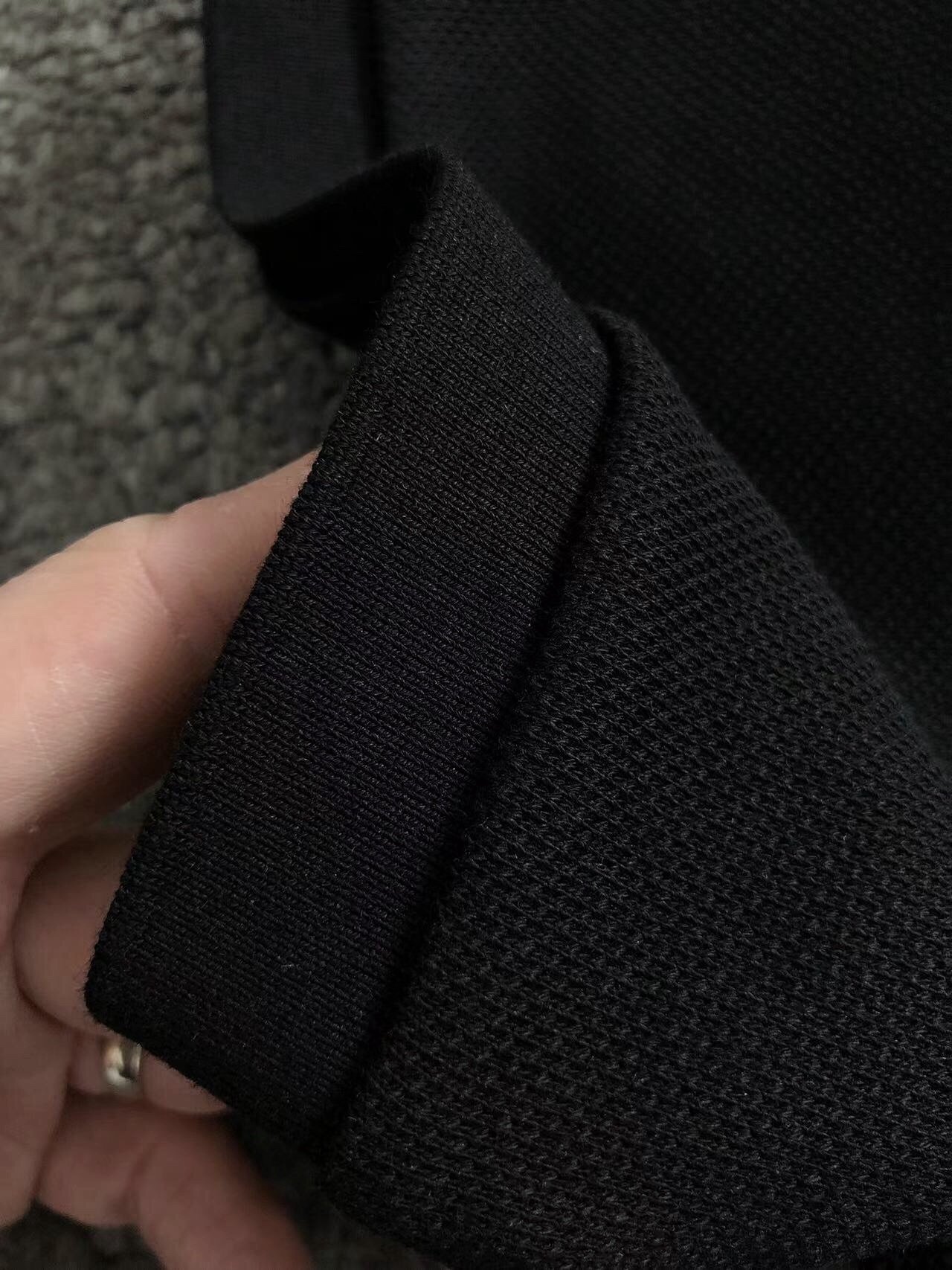頂級原單高仿服裝特姆佈朗黑色T恤男