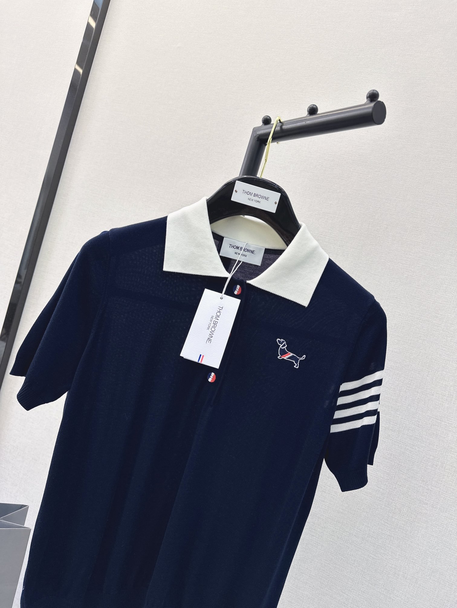 特姆佈朗一比一精品原單衣服針織天絲短袖開衫