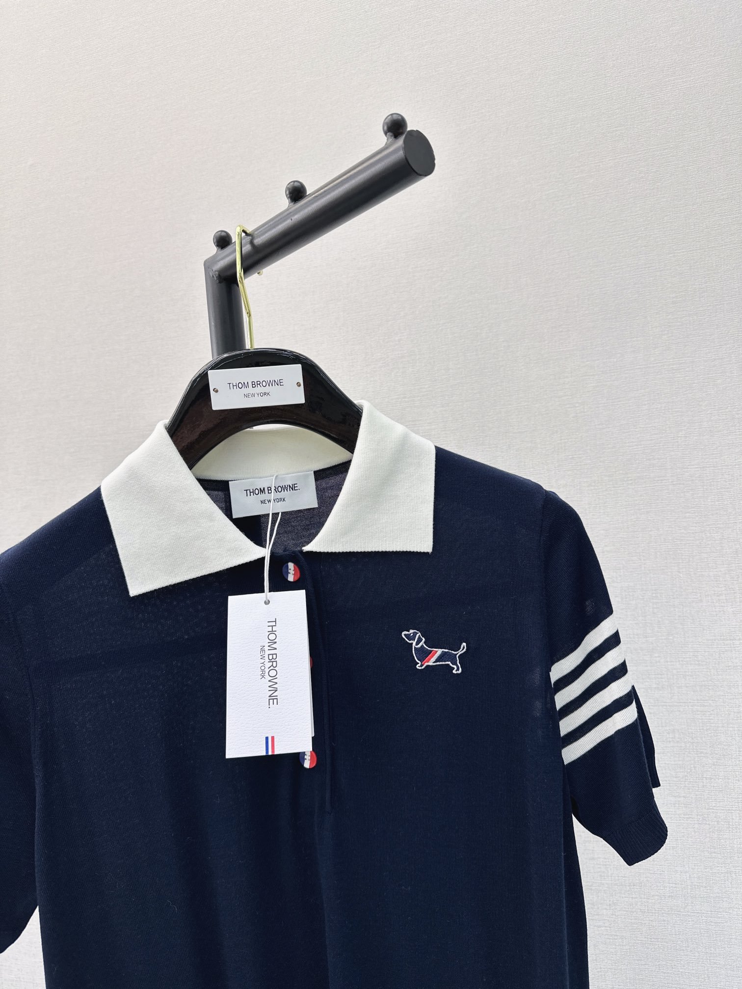特姆佈朗一比一精品原單衣服針織天絲短袖開衫
