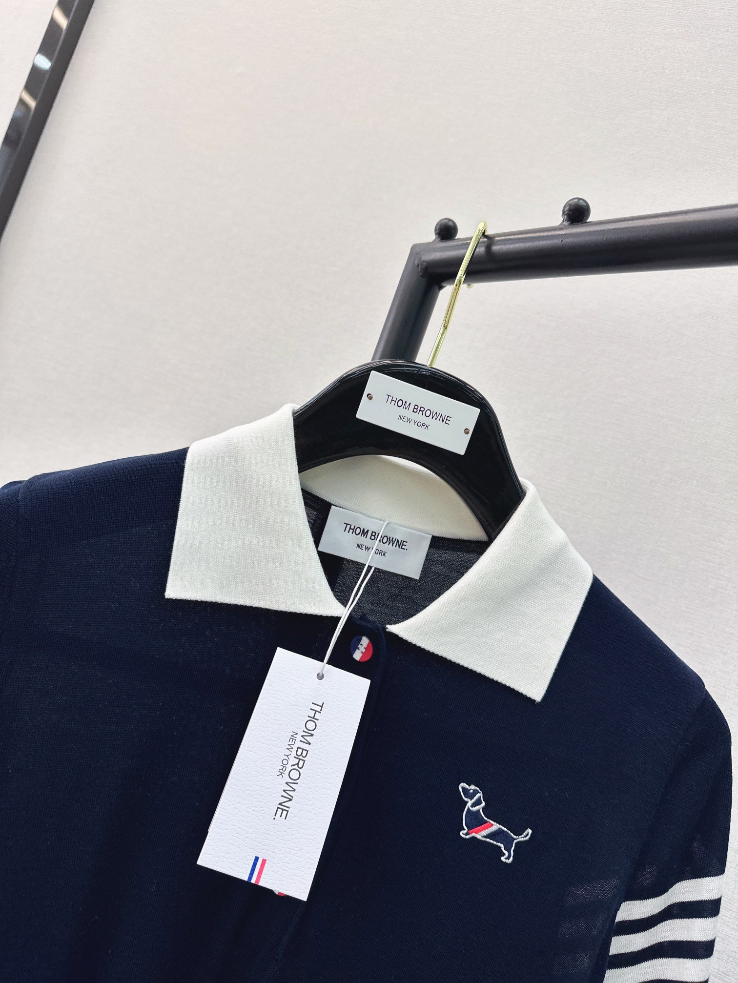 特姆佈朗一比一精品原單衣服針織天絲短袖開衫