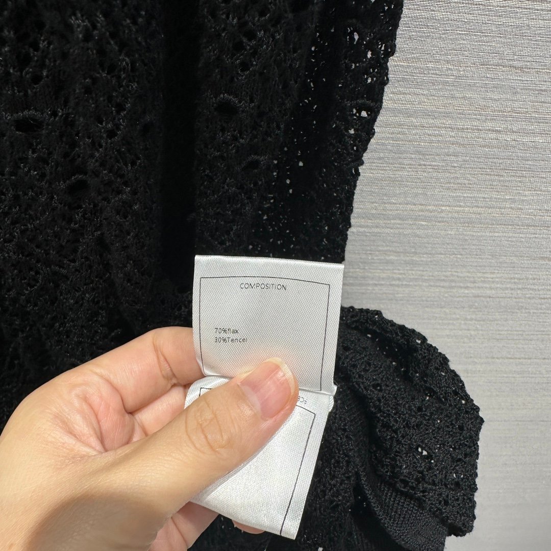 CHANEL香奈兒高仿連衣裙 黑色真絲材質 值得擁有