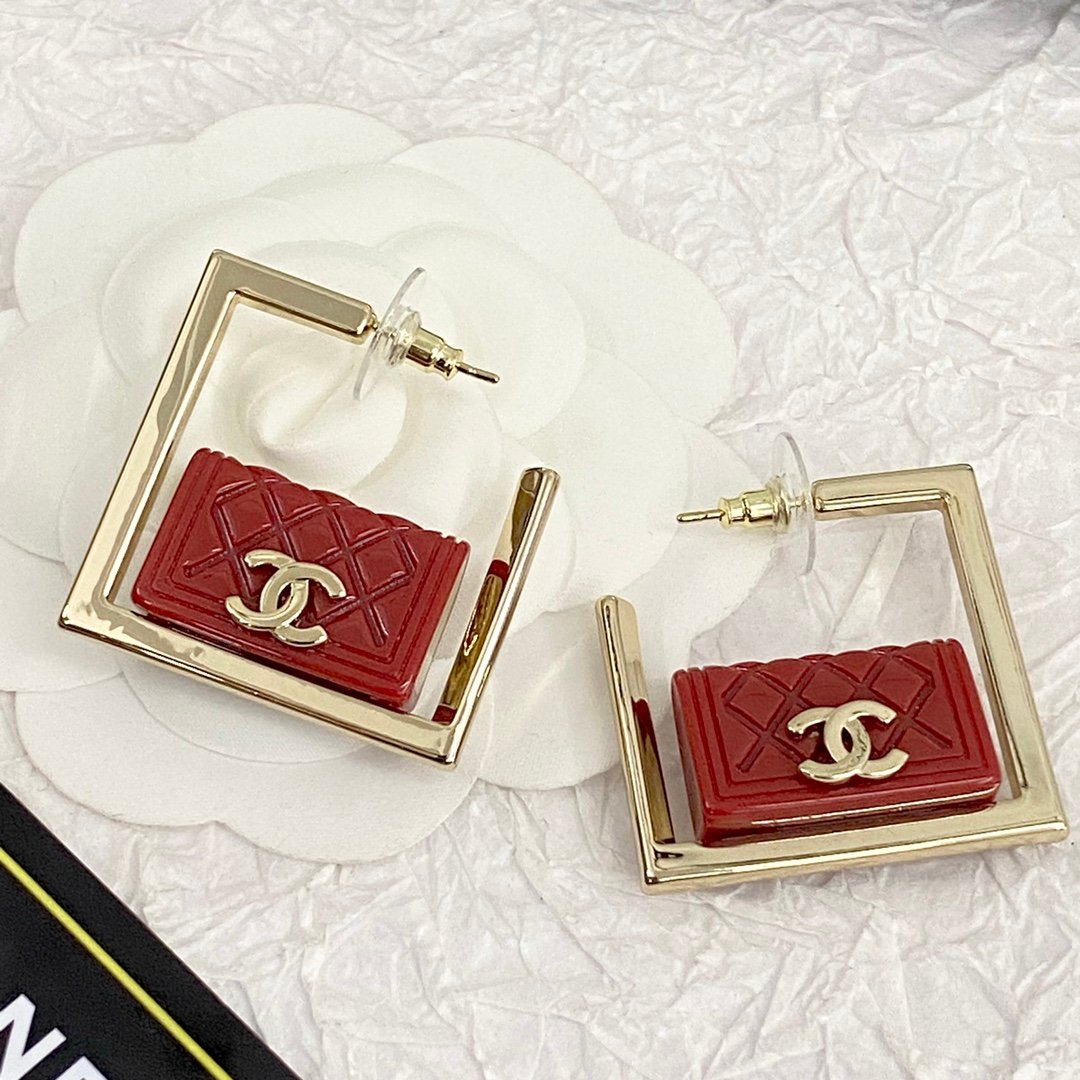經典優雅CHANEL1:1復刻耳釘 女款