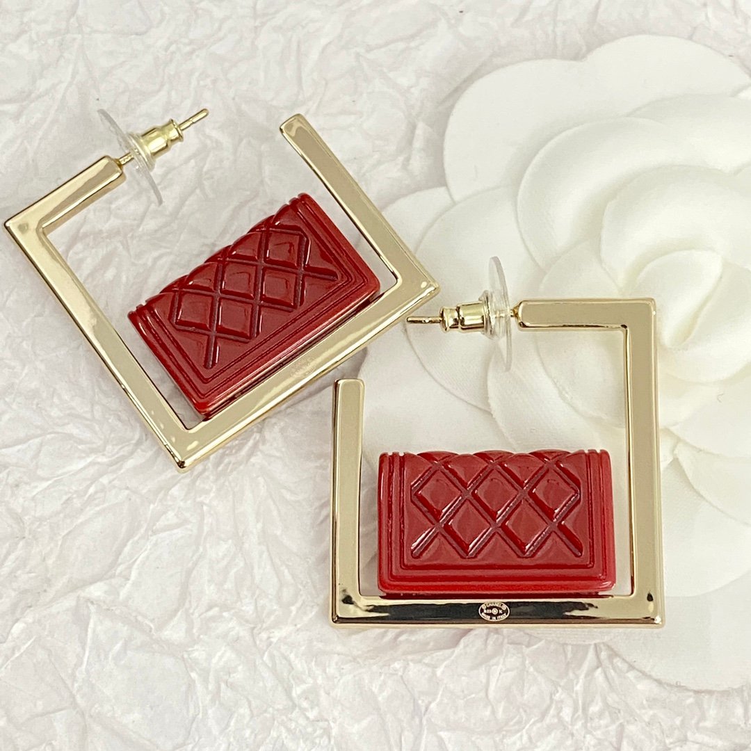 經典優雅CHANEL1:1復刻耳釘 女款