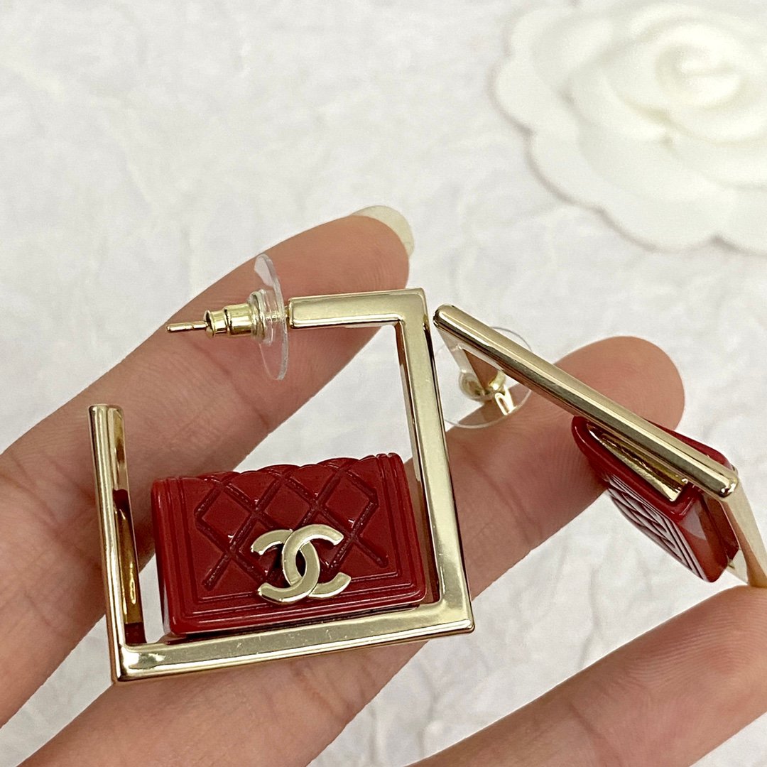 經典優雅CHANEL1:1復刻耳釘 女款