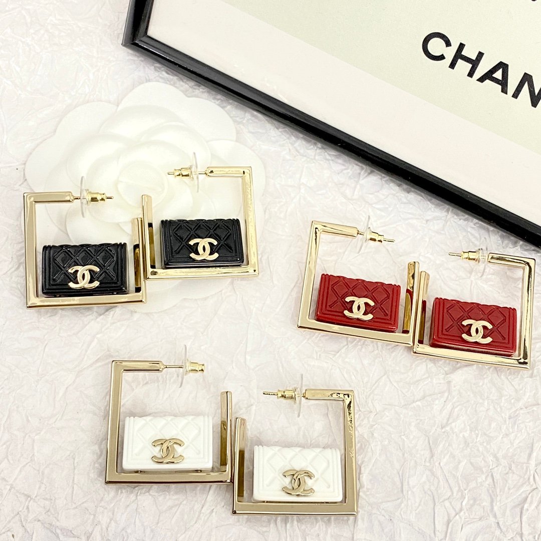 經典優雅CHANEL1:1復刻耳釘 女款