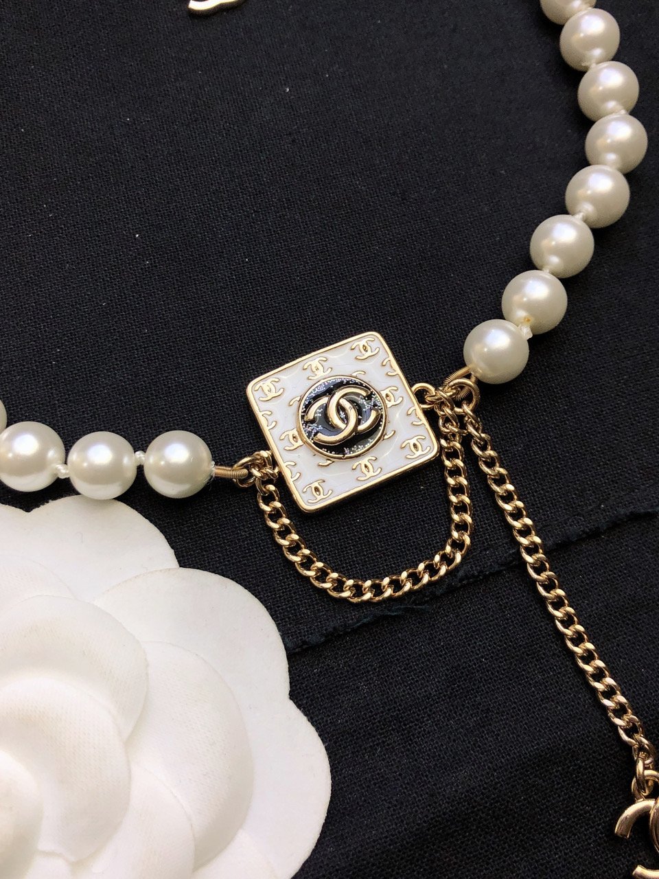 一比一復刻CHANEL24C項鏈流蘇針織項鏈