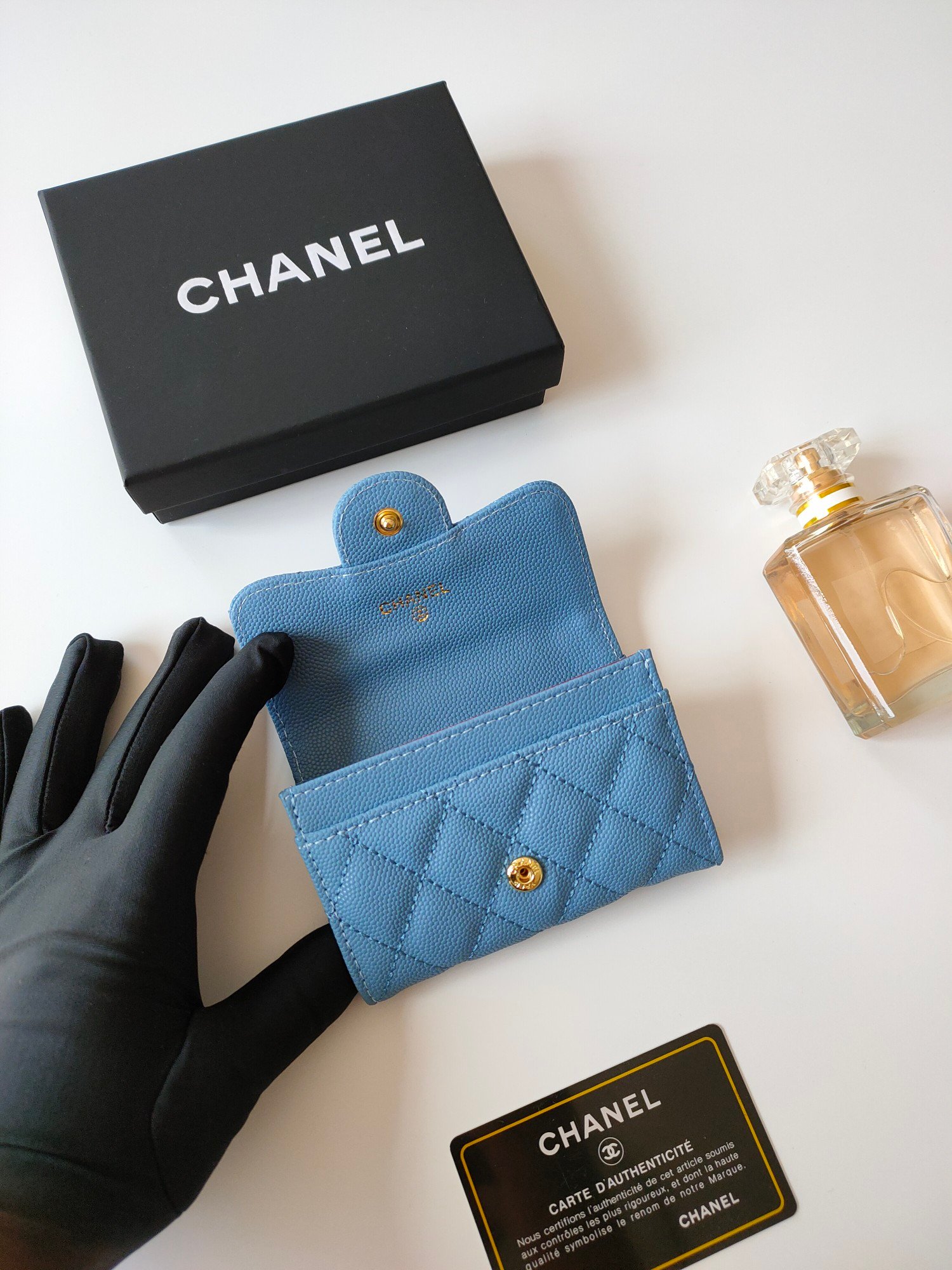 顶级A货CHANEL经典高仿鱼子酱真皮量钱包钱包女款