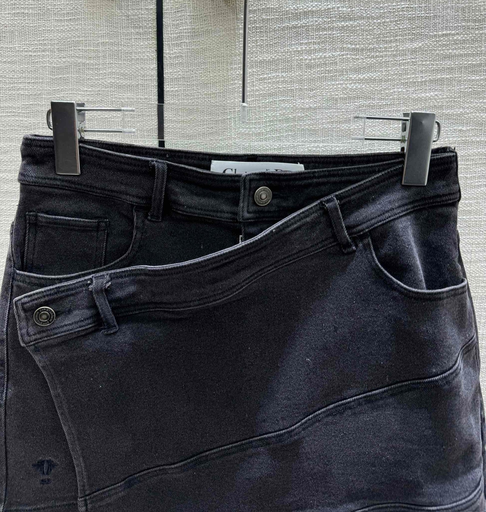 door高仿春夏最新系列假兩件牛仔短裙 女款牛仔裙