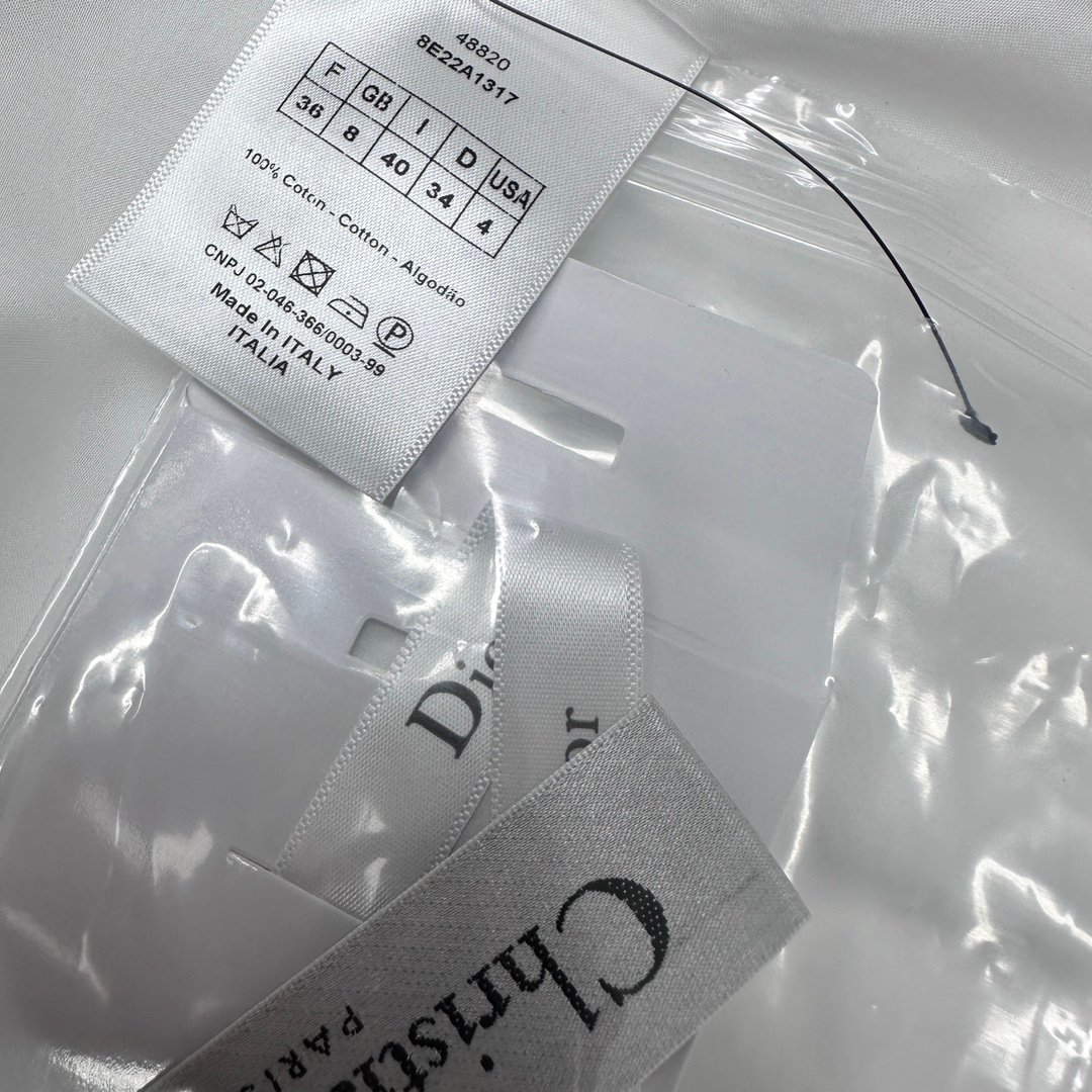 春夏系列女款連衣裙 全棉材質 DIOR印花吊帶連衣裙