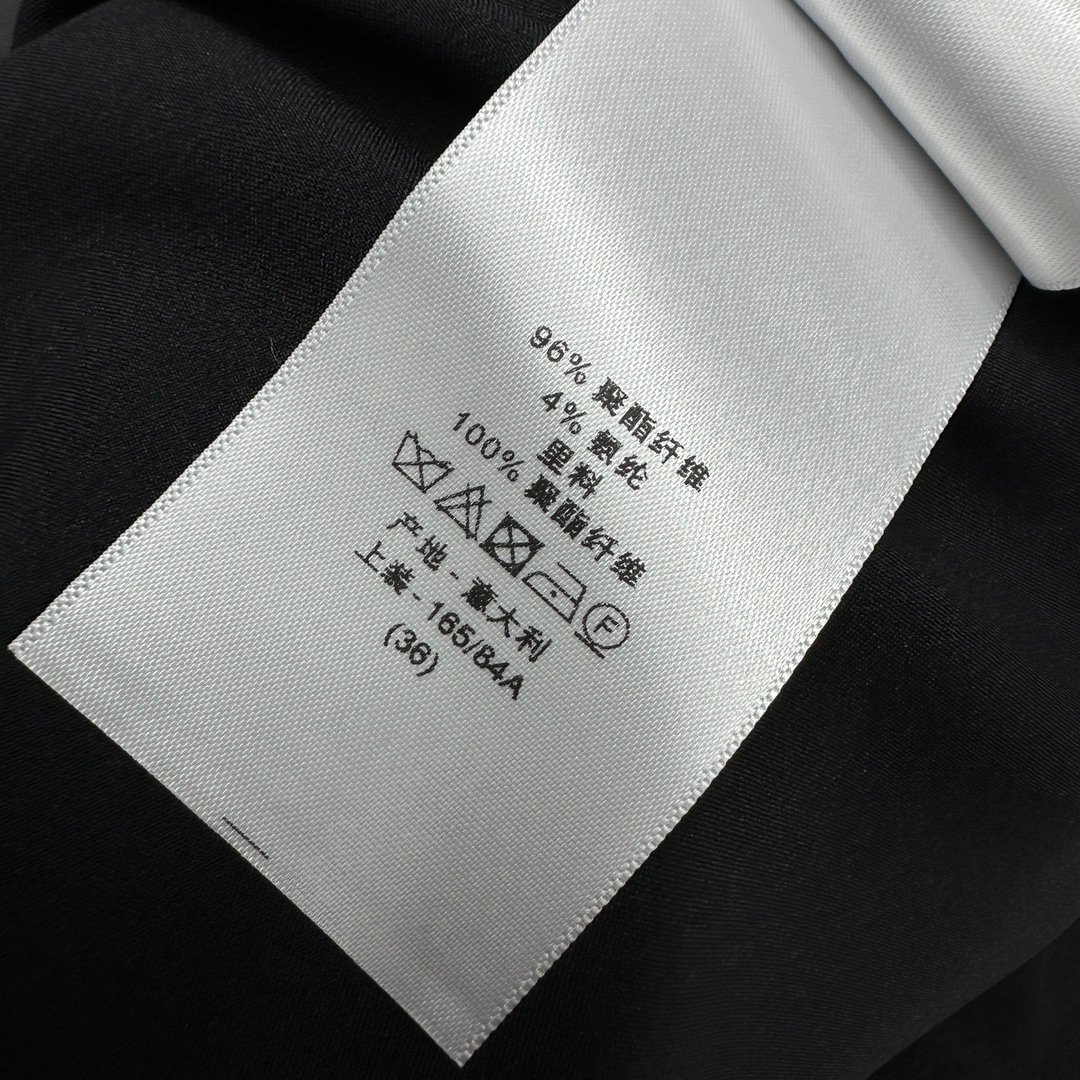 頂級原單DIOR迪奧女裝衣服無袖馬甲裙 黑色