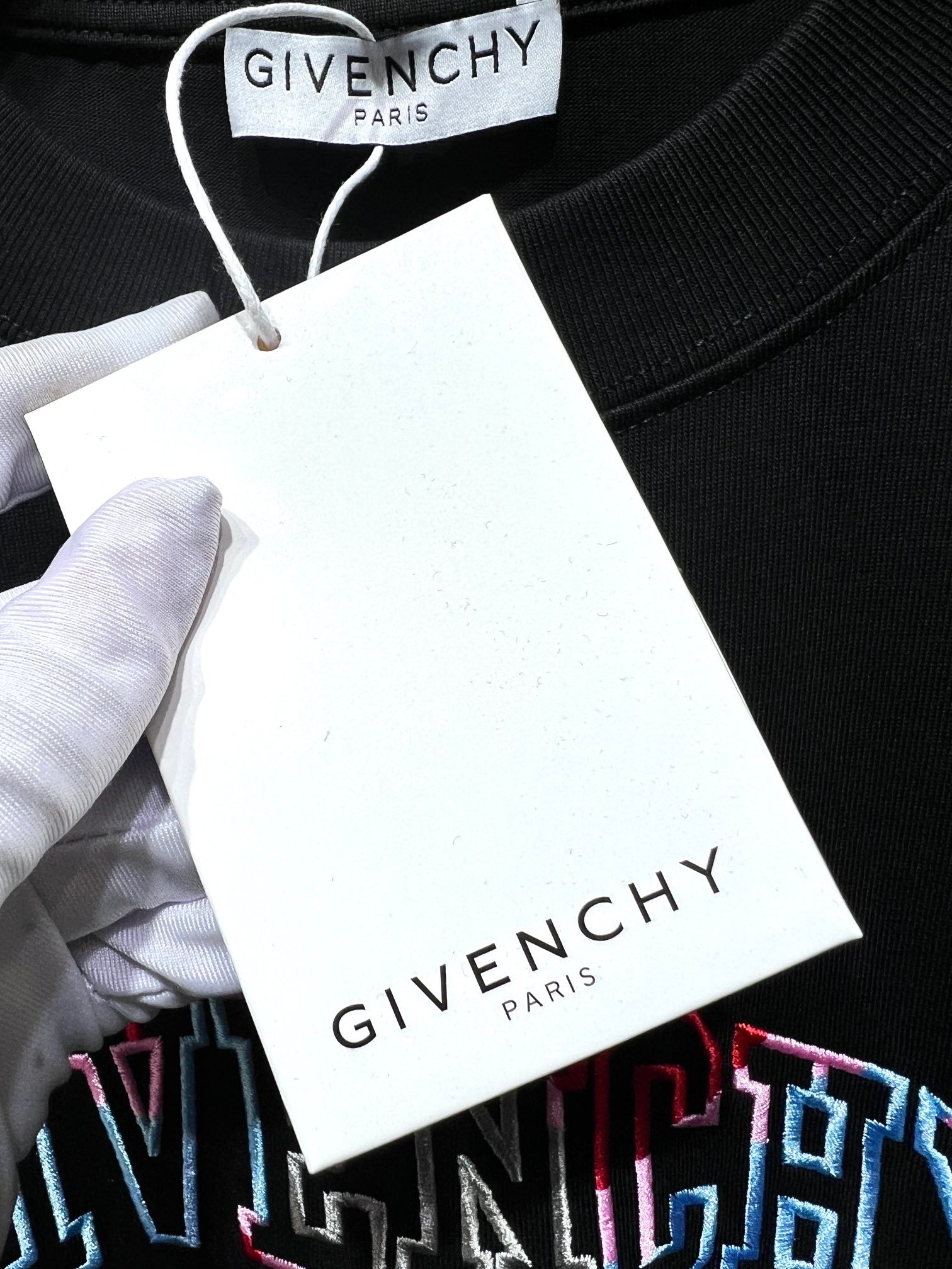 Givenchy高仿紀梵希定制純棉男裝休閒短袖T恤