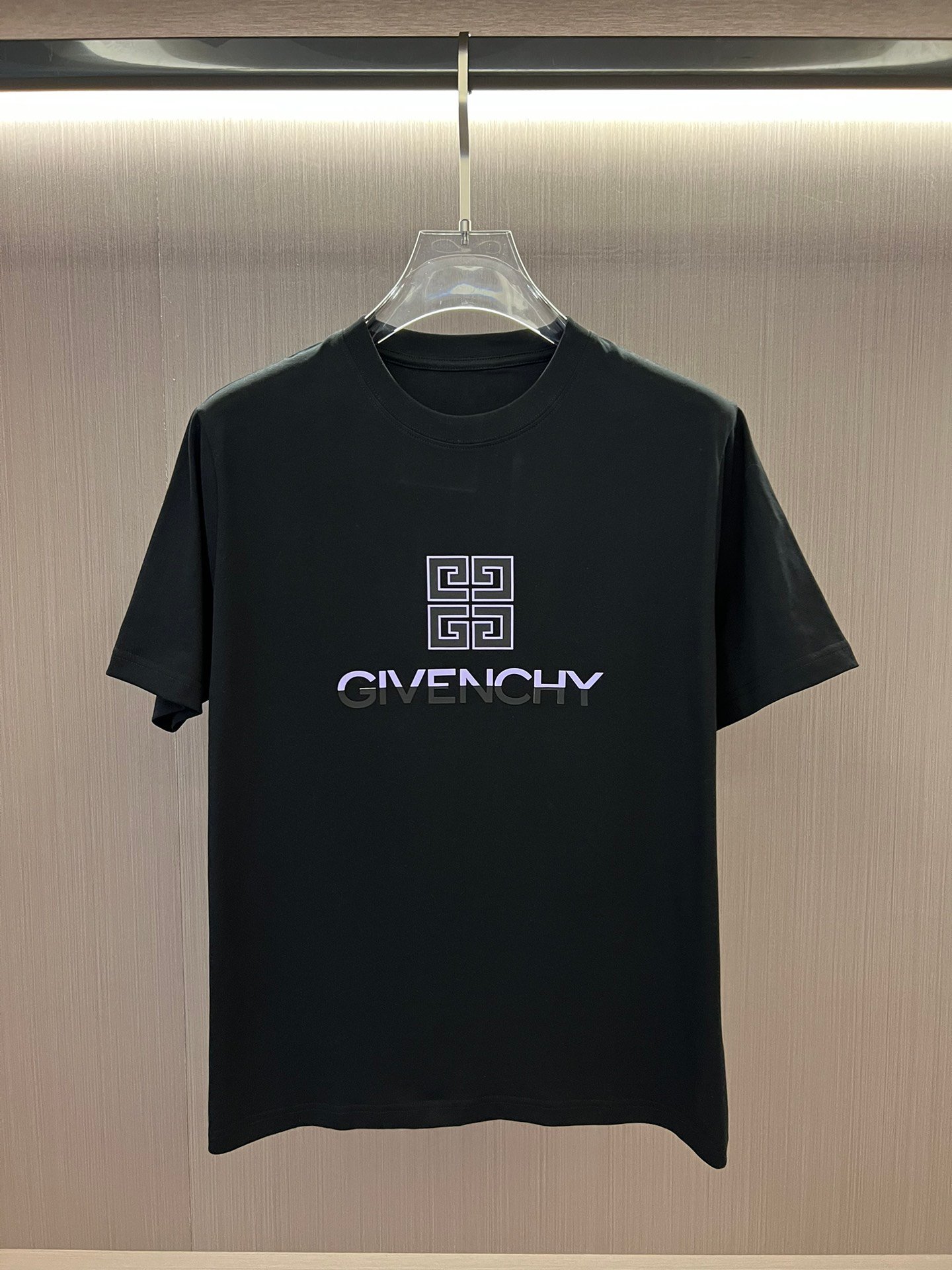 紀梵希頂級原單短袖印花T恤 純棉 logo刺繡