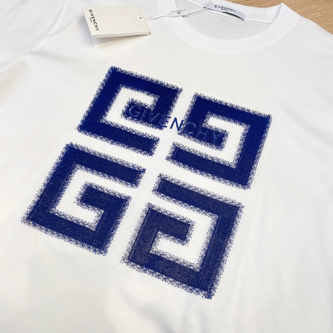 高仿紀梵希男裝圓領短袖T恤衣服