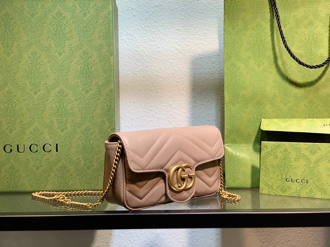 Marmot miniGucci 高仿 mini肩背包 原廠皮質