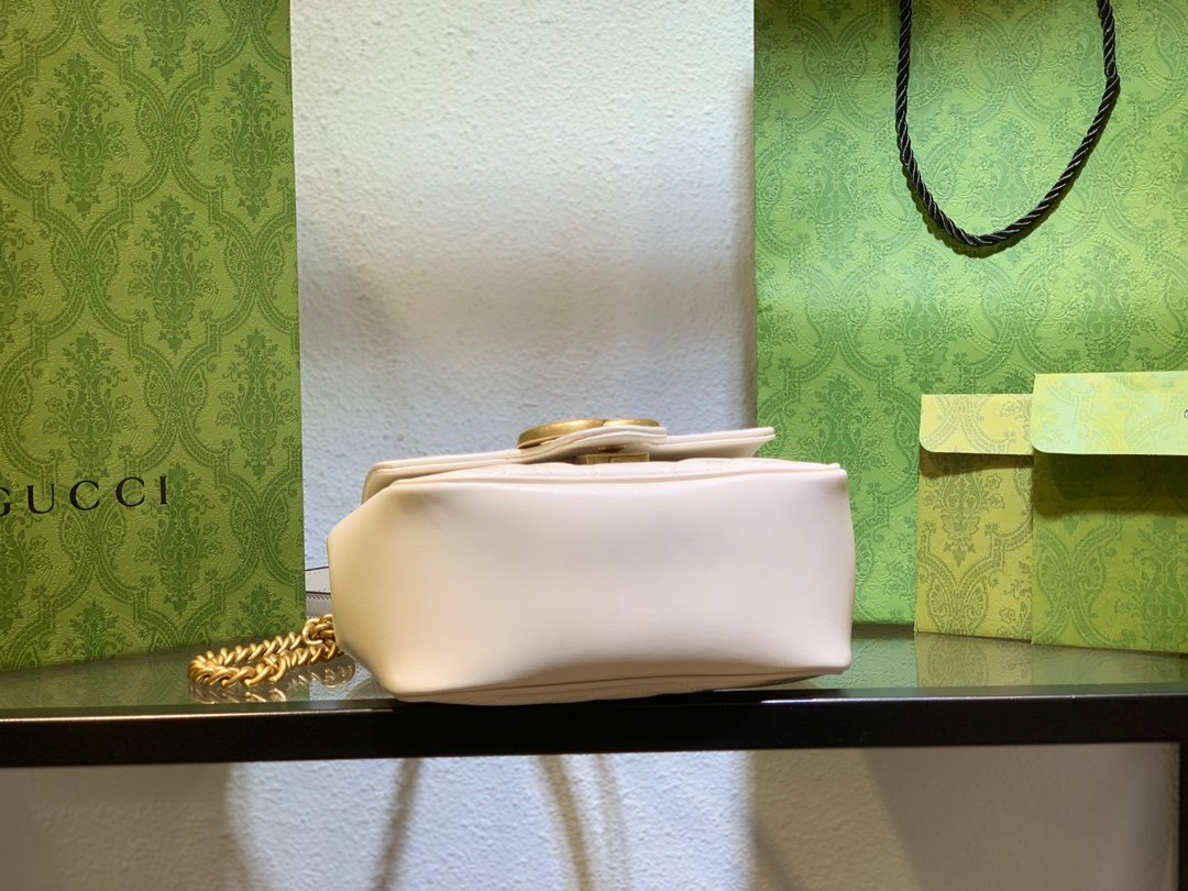 Marmont新款Gucci古馳A貨包包真皮女款斜挎包