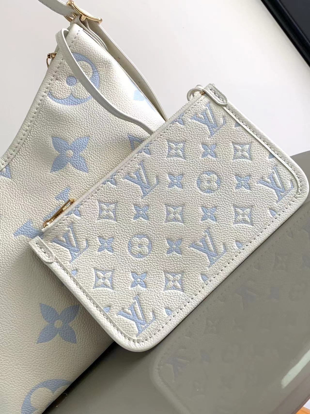 M46288M46203一比一復刻LV路易威登CarryAll壓紋皮革女士手袋手提包