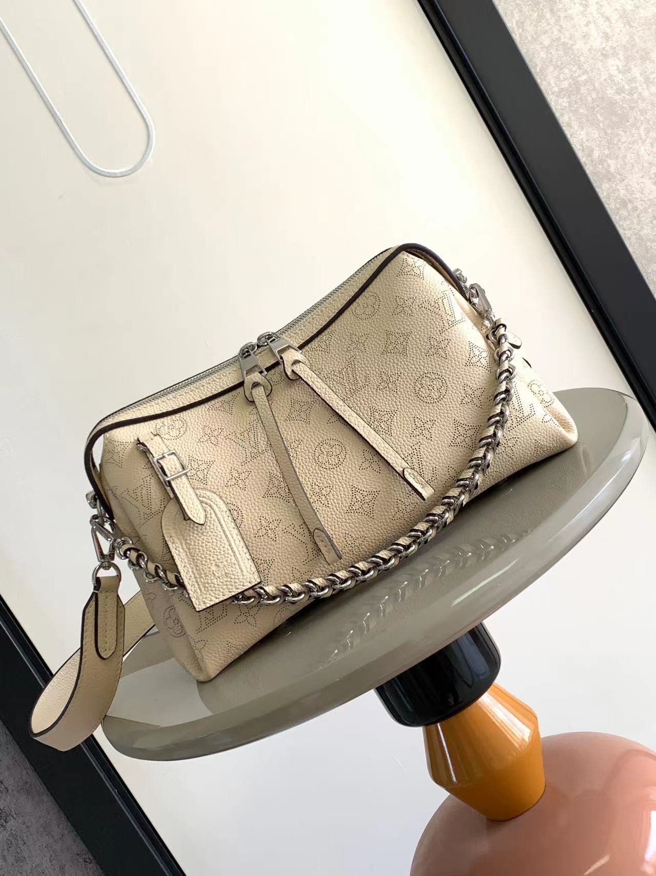 M24255 M24114路易威登LV原單復刻 Mahina Hand It All牛皮手袋手提包