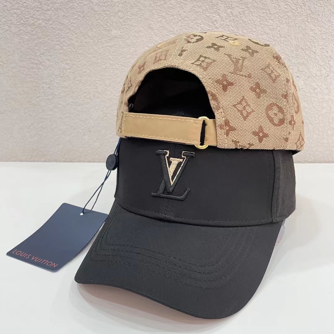 頂級復刻奢侈品路易威登LV鴨舌帽高爾夫帽子