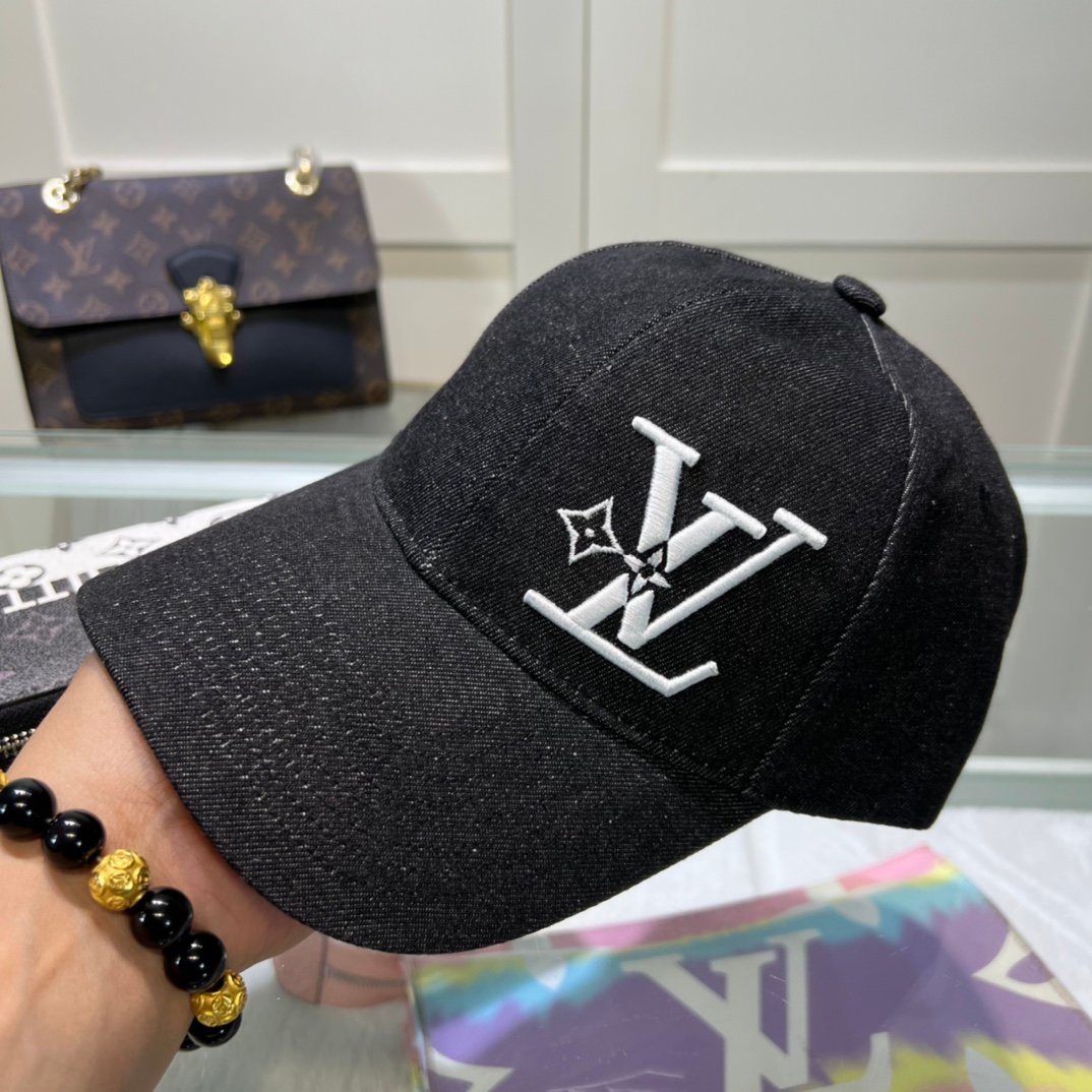 頂級原單路易威登LV刺繡棒球帽 男女通用
