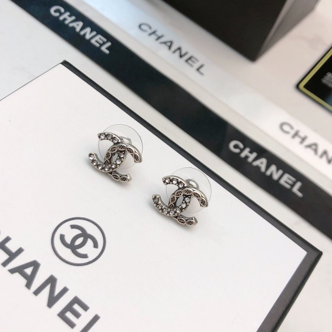 超級牛貨專櫃品質奢侈品高仿CHANEL香奈兒耳釘頂級耳環