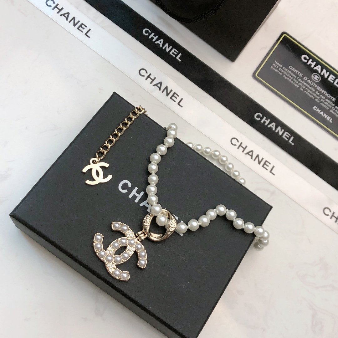 CHANEL香奈兒高仿珍珠項鏈 女款鏈子