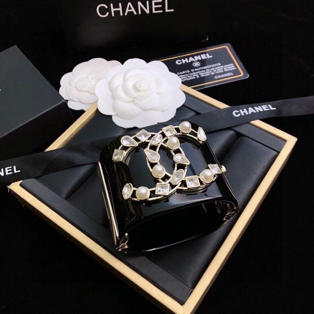 CHANEL新款透明logo手鐲 頂級原單一比一