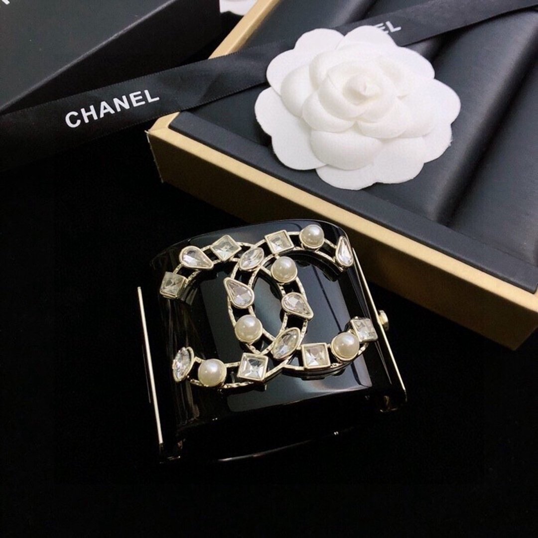 CHANEL新款透明logo手鐲 頂級原單一比一