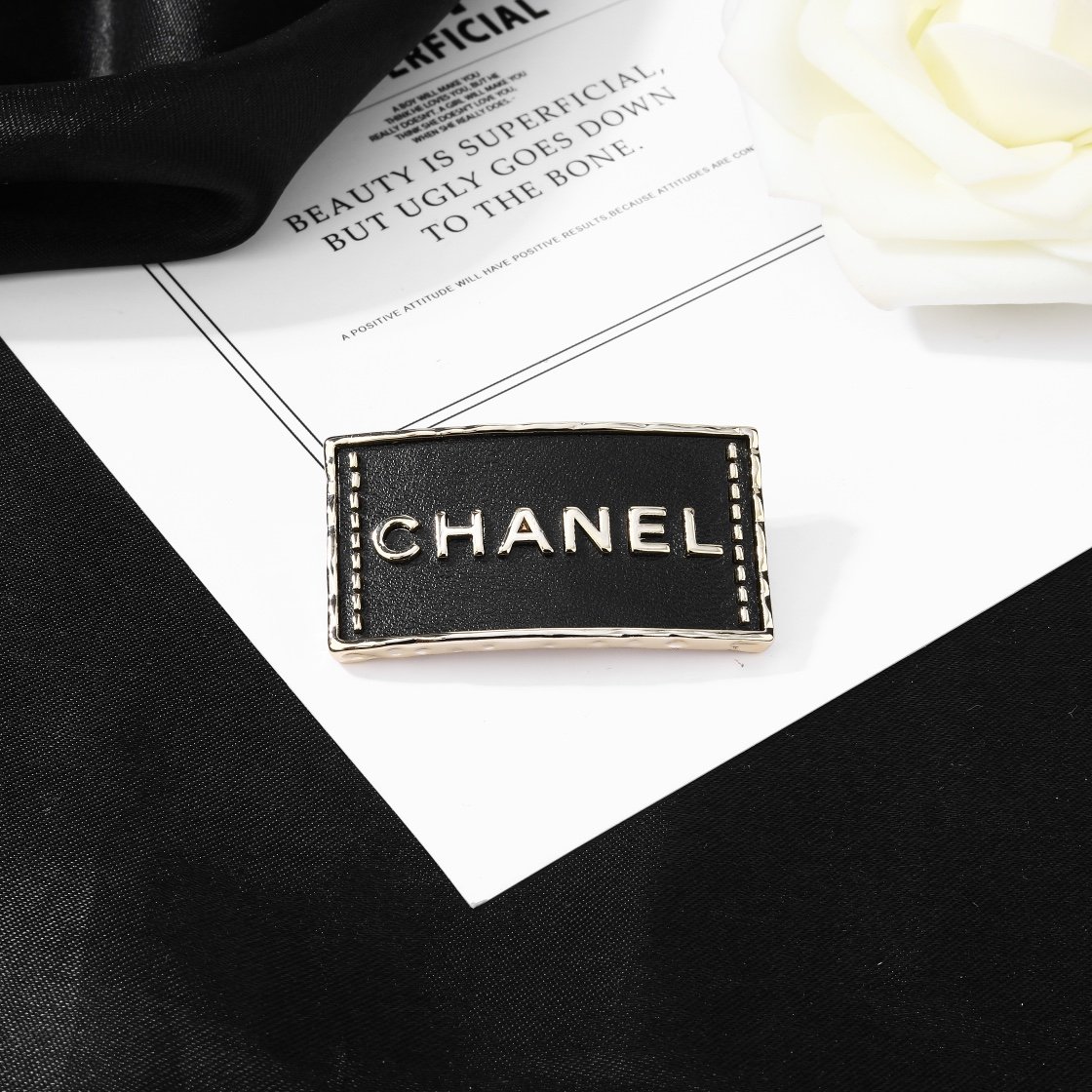 CHANEL頂級原單A貨雙C胸針