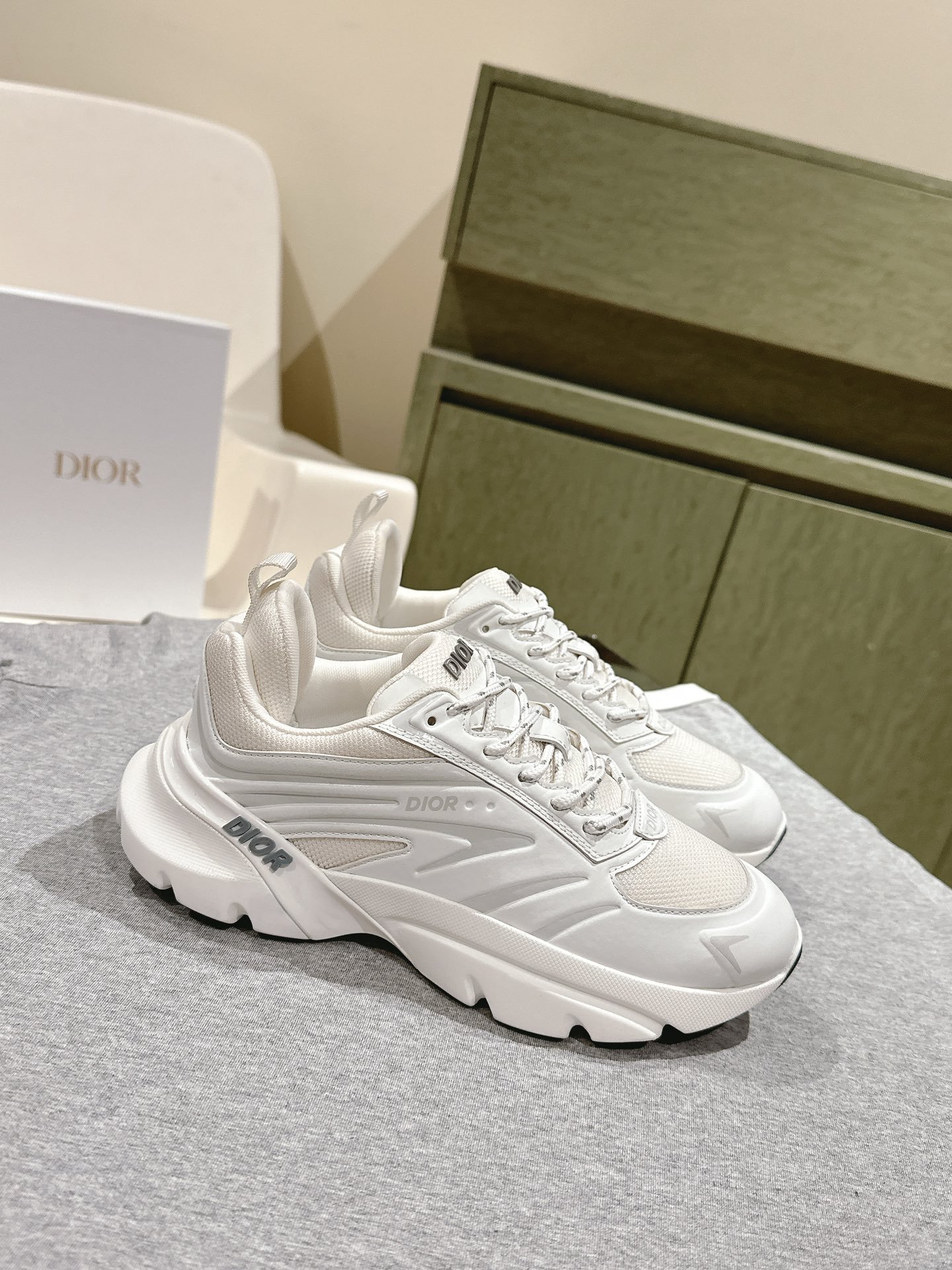 DIOR一比一原單男女款休閒運動鞋 老爹鞋