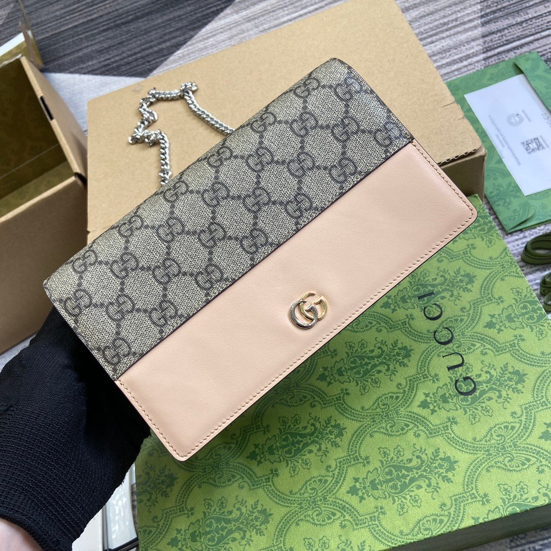 Marmont系列Gucci連帶錢包卡片包 一比一復刻