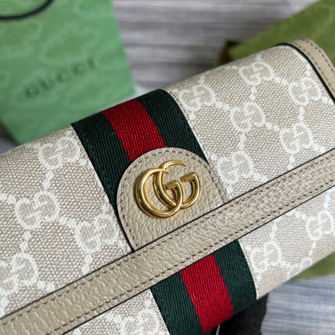 Ophidia系列頂級復刻一比一製作Gucci手拿包錢包男女款