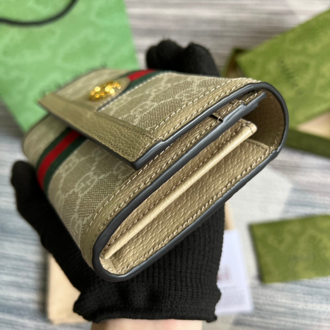 Ophidia系列頂級復刻一比一製作Gucci手拿包錢包男女款