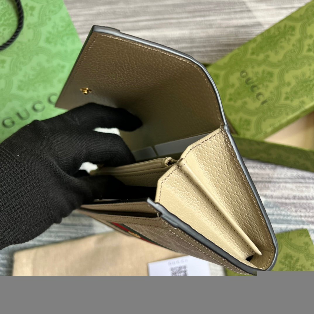 Ophidia系列頂級復刻一比一製作Gucci手拿包錢包男女款