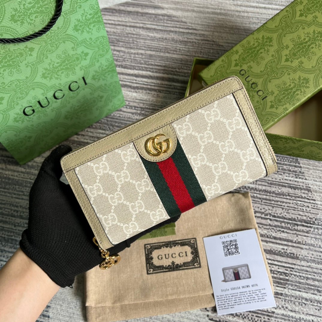 復刻天花板頂級原單Gucci女士錢包手拿包銀包
