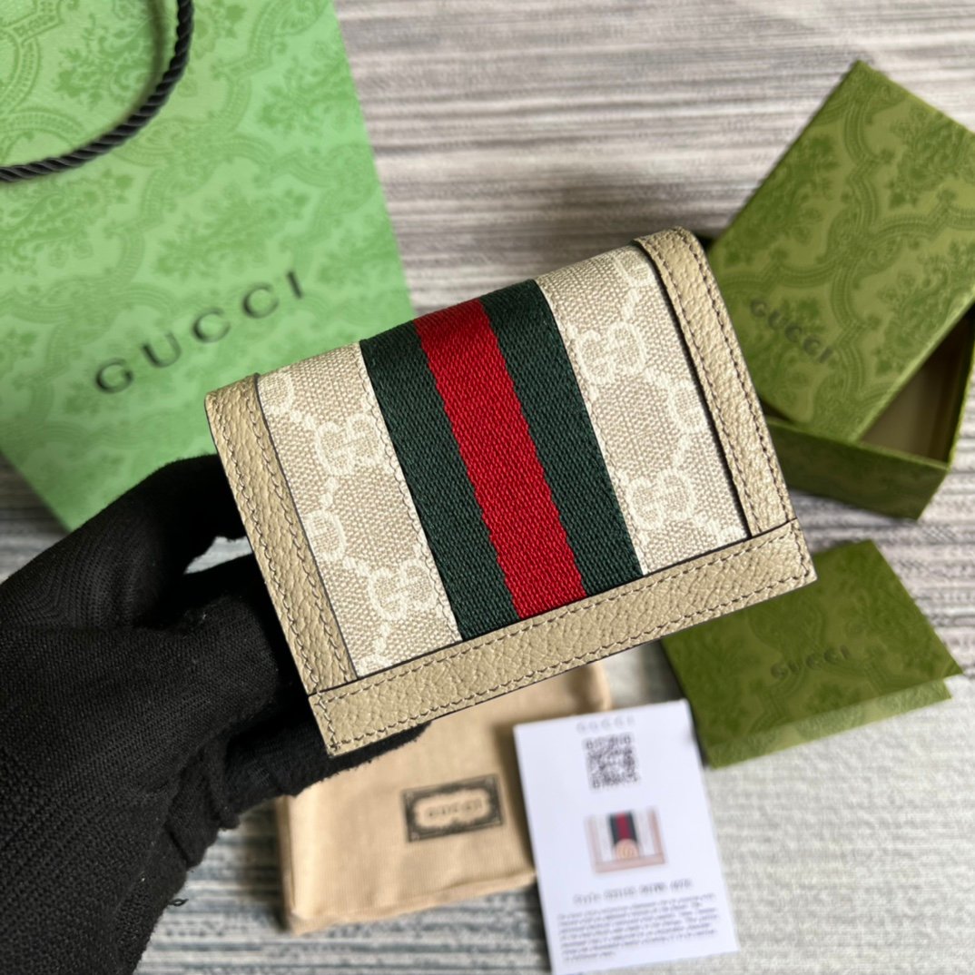 1955 Horsebit Bag 頂級原單Gucci滿滿的復古感卡包錢包高仿
