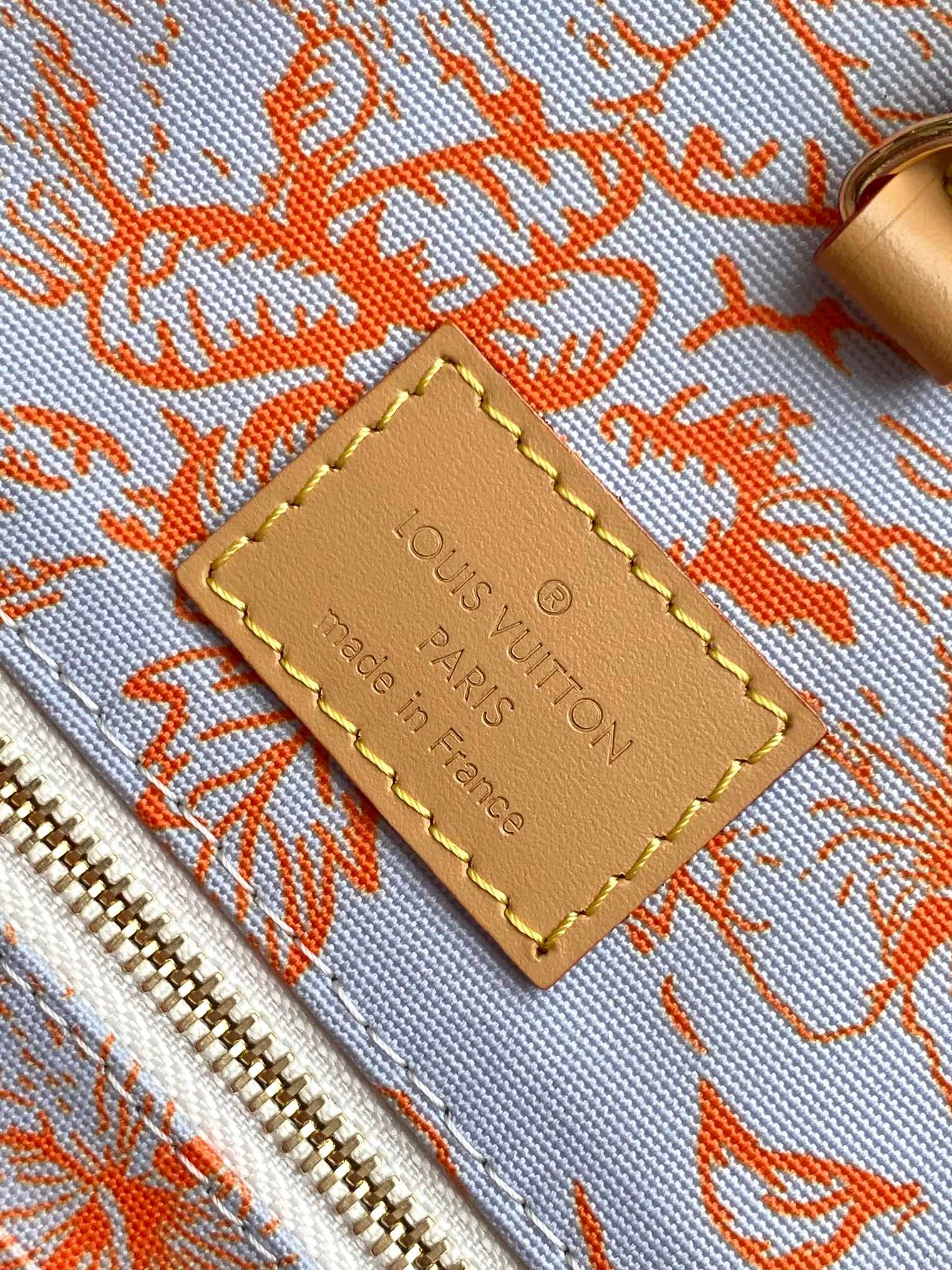 M11265紅色頂級原單復刻奢侈品女款 OnTheGo中號托特包