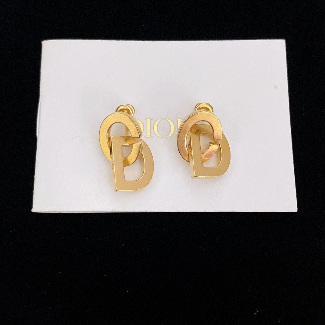 頂級原單超A貨女款耳釘耳環DIOR新品