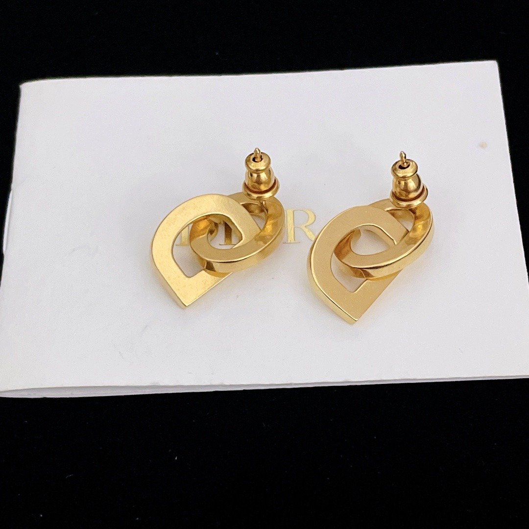 頂級原單超A貨女款耳釘耳環DIOR新品