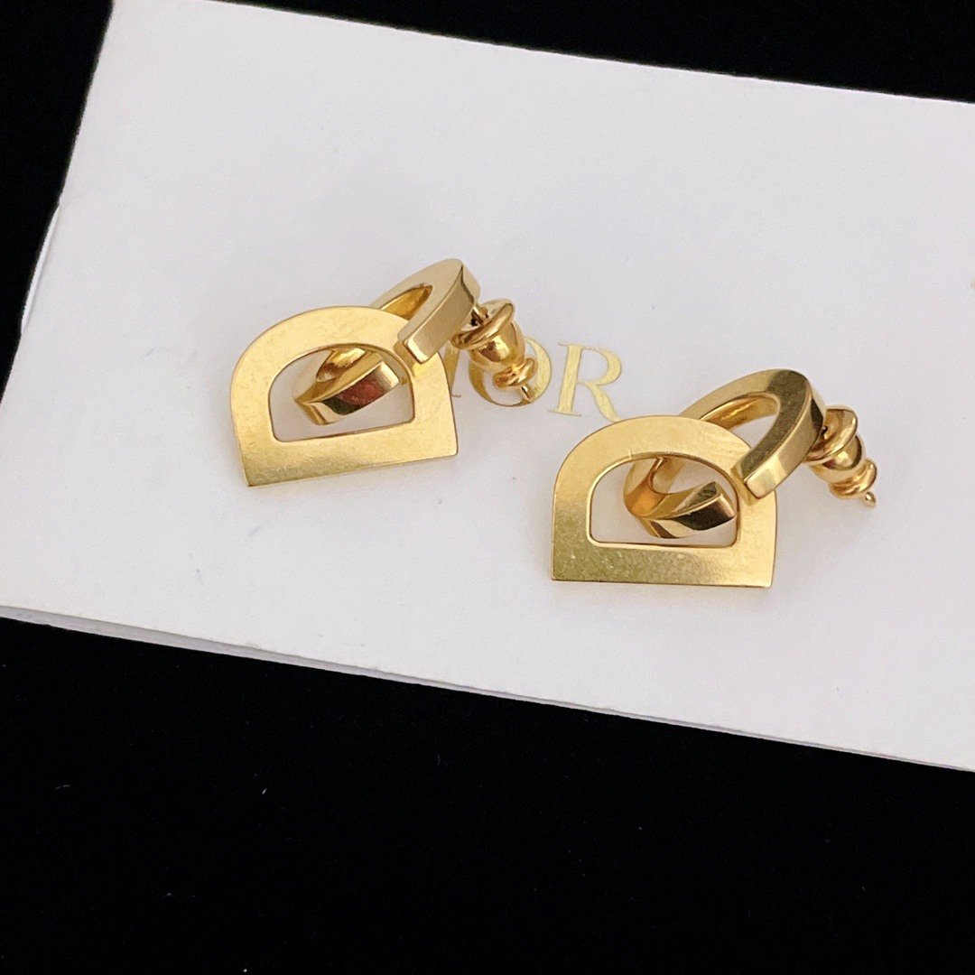 頂級原單超A貨女款耳釘耳環DIOR新品